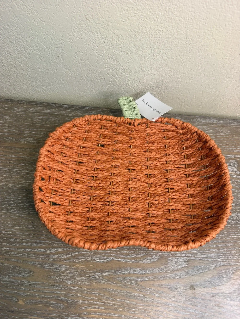 Target Bullseye Playground Fall 2026 Woven Pumpkin Novelty Tray